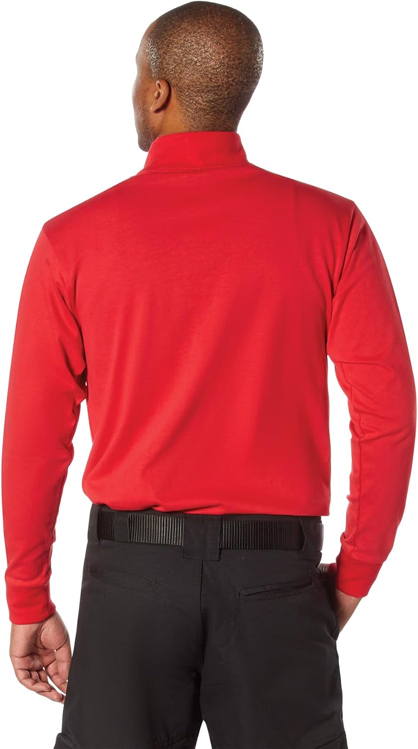 Rothco Mock Turtleneck - Professional Long Sleeve Uniform Comfortable Base Layer Shirt