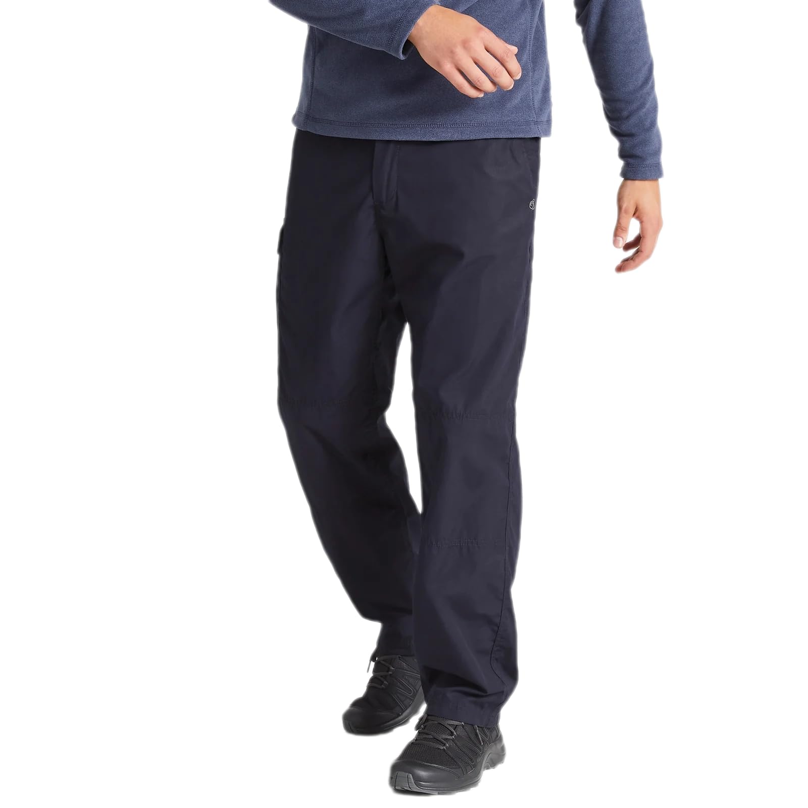 Craghoppers Men's Kiwi Classic Walking Trousers Relaxed Fit Hiking Pants DK Navy 40"