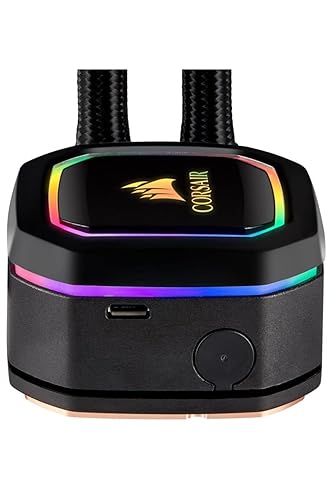 Miniatura 7 de Corsair iCUE H100i RGB Pro XT Radiador de 945 pulgadas 240 mm RGB Pump, Bomba RGB + ventiladores blanco, Bomba RGB