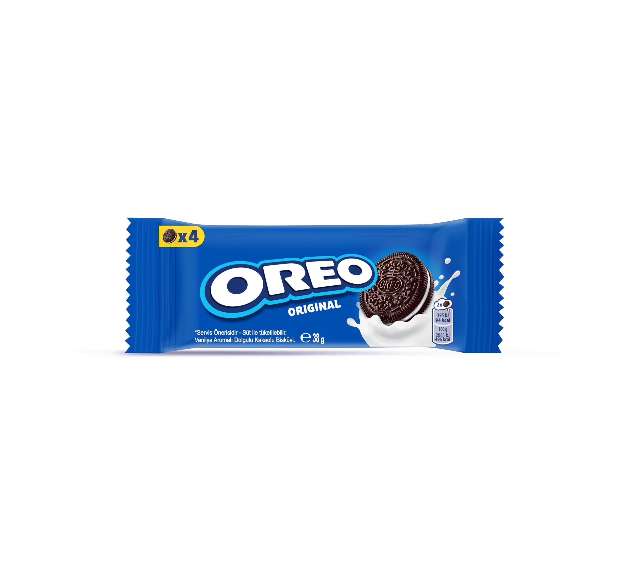 Oreo Vanilya Kremalı Bisküvi 38 gr