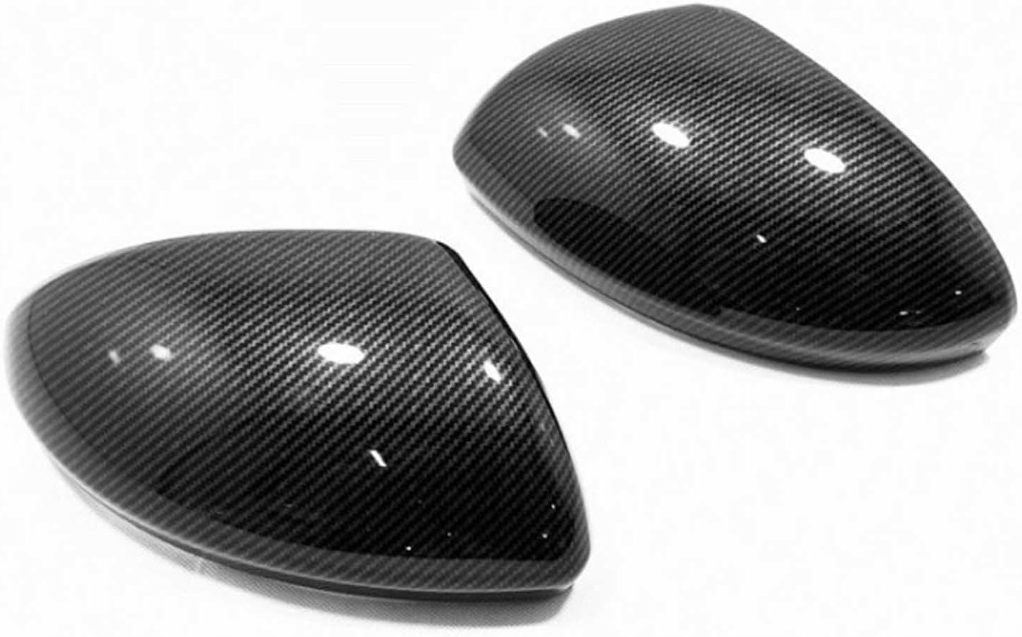 XJPGHA Wing Mirror Covers Caps for Nissan Sylphy 2019-2022, Sturdy Durable Cover Housing Door Mirror Vehicle Accessory Rearview Side Covers,Carbon Fiber Texture