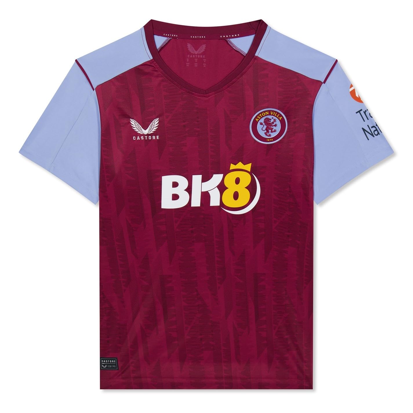 Castore Mens Aston Villa Home Shirt 2023 2024 Adults