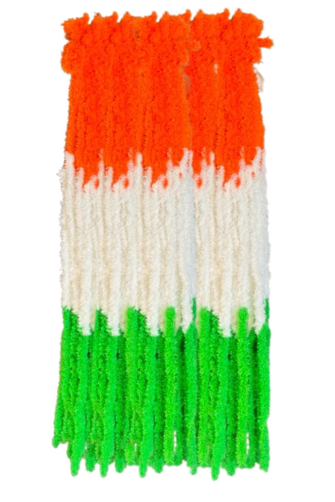Republic Day Tiranga Artificial Ladi Pack of 10 | Tricolor Door Hanging Decoration for 26 January, Independence Day, School & Office Decor-image-10
