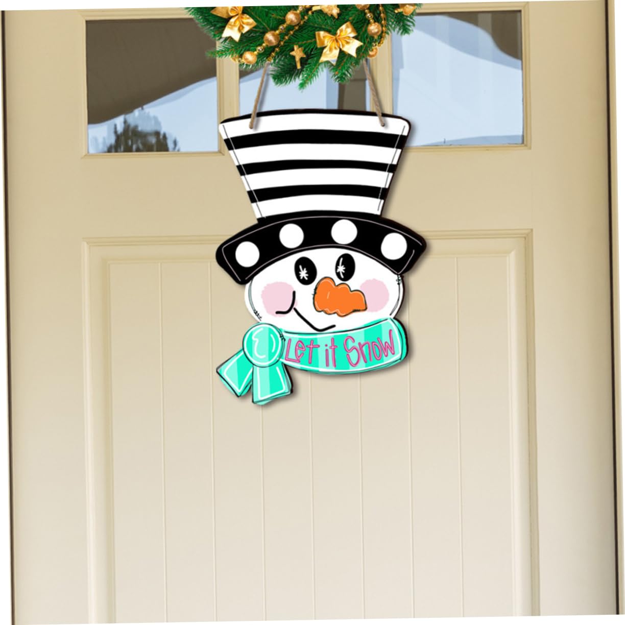 Alipis 8 Juegos De Letreros De Madera para Pared De Navidad Decoraciones Navideñas para Exteriores Letreros para Exteriores Adornos para Árboles De Navidad Decoraciones para Árboles