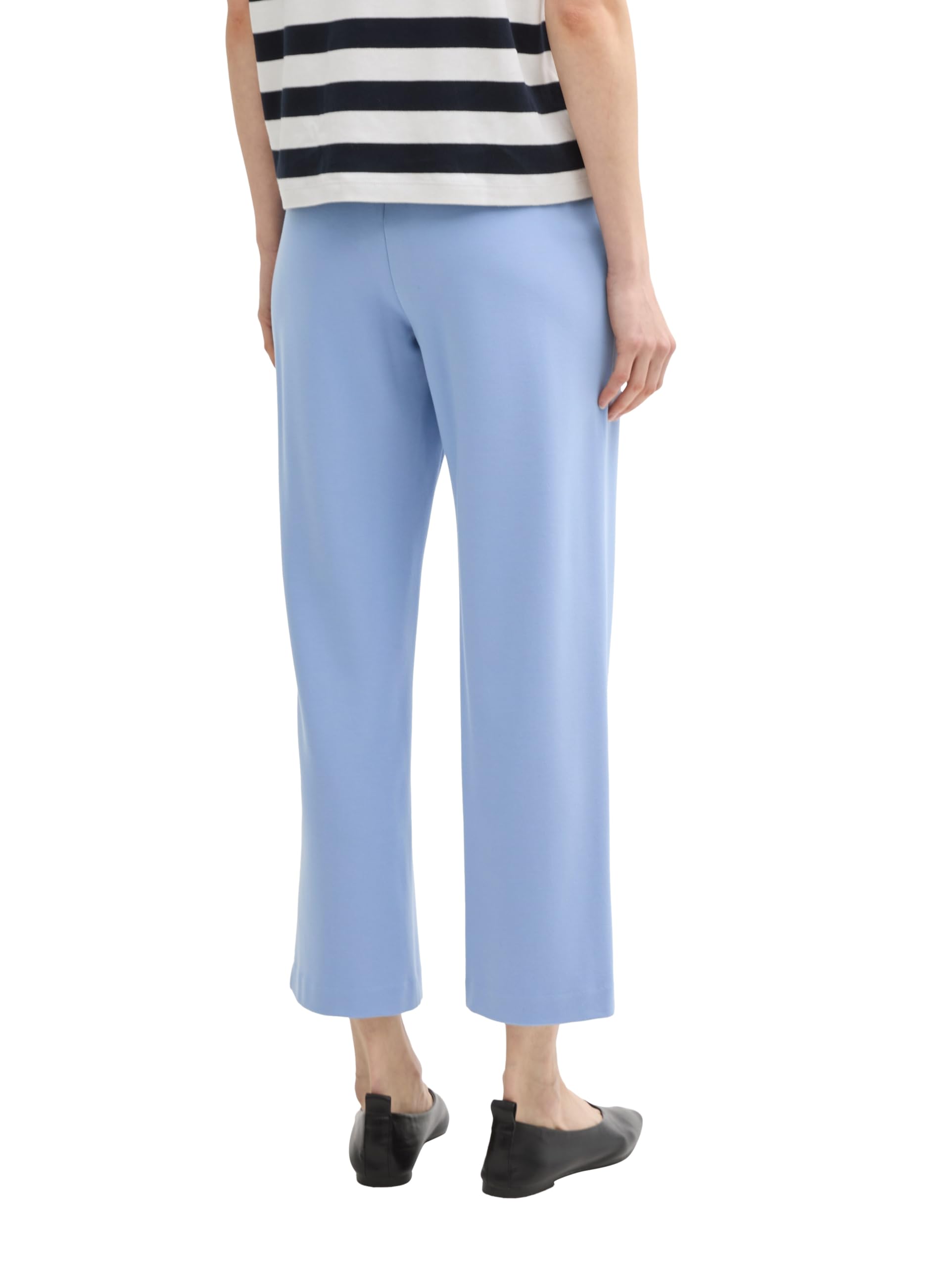 Tom Tailor Damen Cropped Straight Leg Hose