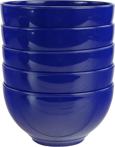 Miniatura 9 de Reston Lloyd Fresh Lemons, juego de 6 cuencos de melamina para cereales/sopa, blanco, limón, verde, 2 tazas apples,Negro -,Limones