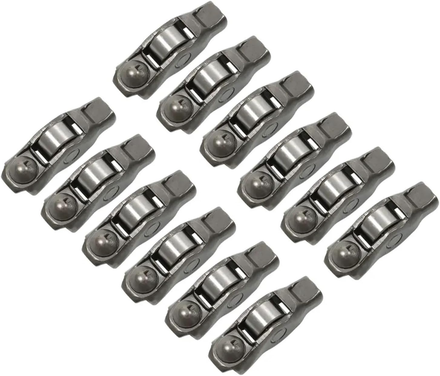 12PCS Rocker Arm Compatible With Chrysler Compatible With Dodge Compatible With Ram Compatible With Jeep 3.6L 2011-2019 5184296AH