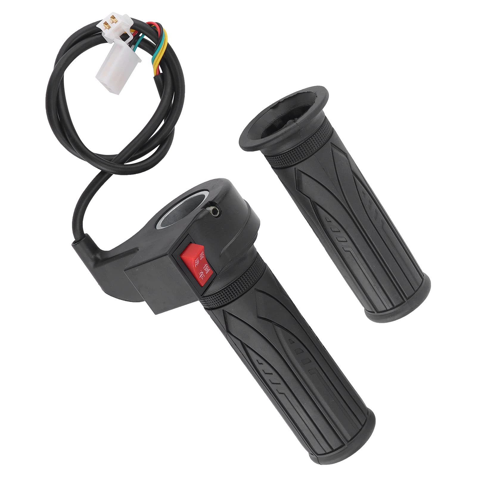 Dilwe Poignées De Vélo électrique Avec Marche Avant/arrière – ABS + Caoutchouc, Pour Tricycle Ou Scooter