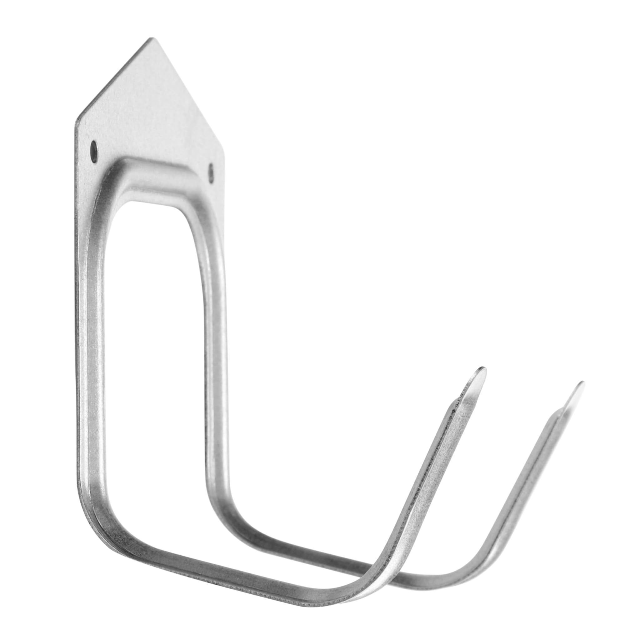 Lot De 6 Porte-Outils Mural à Double Crochet En Acier - Pour Rangement Garage, Atelier - Vis Et Chevilles Incluses