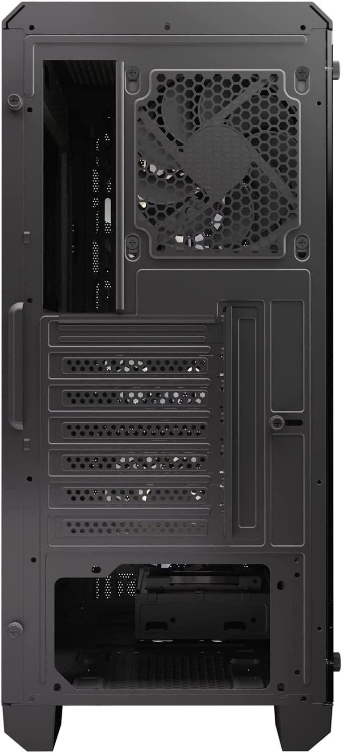 ANTEC NX Series NX360, pannello frontale in rete ad alto flusso d'aria, 4 ventole da 120 mm incluse, pannelli laterali in vetro temperato, supporto radiatore da 360 mm, case da gioco Mid-Tower ATX
