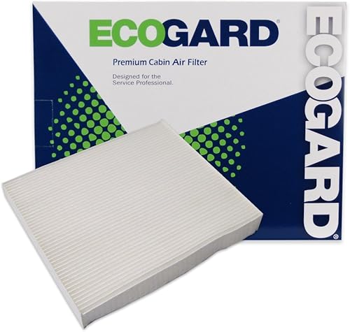 ECOGARD Filtro de aire de cabina XC36157 Premium para Hyundai Santa Fe 2009-2012, Sonata 2009-2010, Azera 2009-2011, Entourage 2009-2010