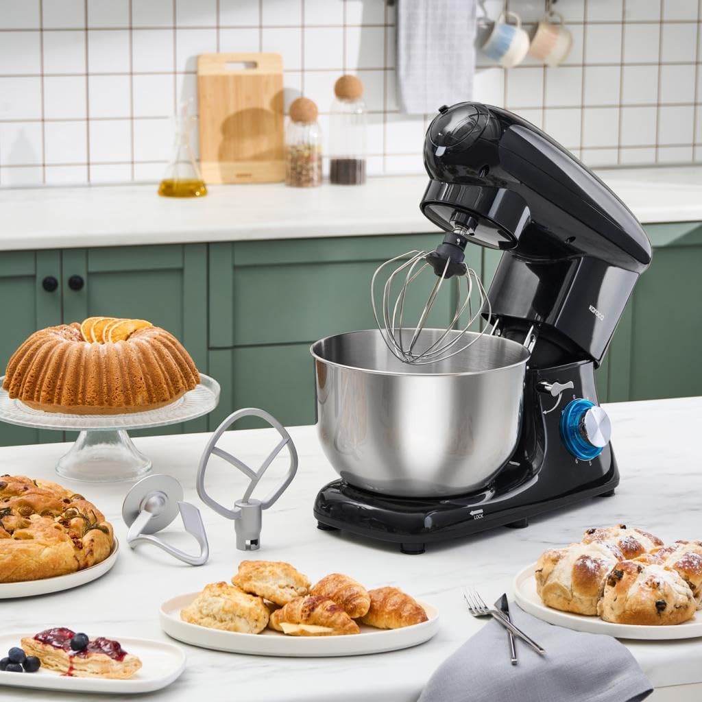 Karaca Multichef Stand Mikser Shiny Black