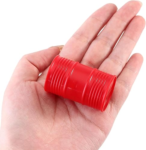 Miniatura 5 de INJORA Extintor de incendios RC 124, tanque de combustible, pala, tambor de aceite para 118 TRX4M Axial AX24 SCX24 C10 JLU Gladiator Bronco Deadbolt