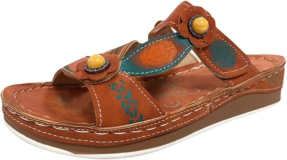 Amazon Co Jp Plokgjely フラットサンダル レディース フラットサンダル キャラクター ファッション 春夏 自由奔放に生きる 女性の靴 快適 フラットサ ダル ベルクロ レディーススリッパ 日常 屋内 屋外 ビーチサンダル シューズ バッグ