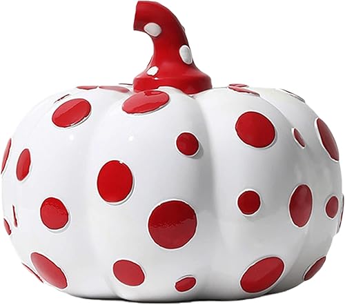 SHENGTIAN Decoración creativa de calabaza de lunares minimalista moderna decoración del hogar, decoración del hogar, personalidad, lindos adornos