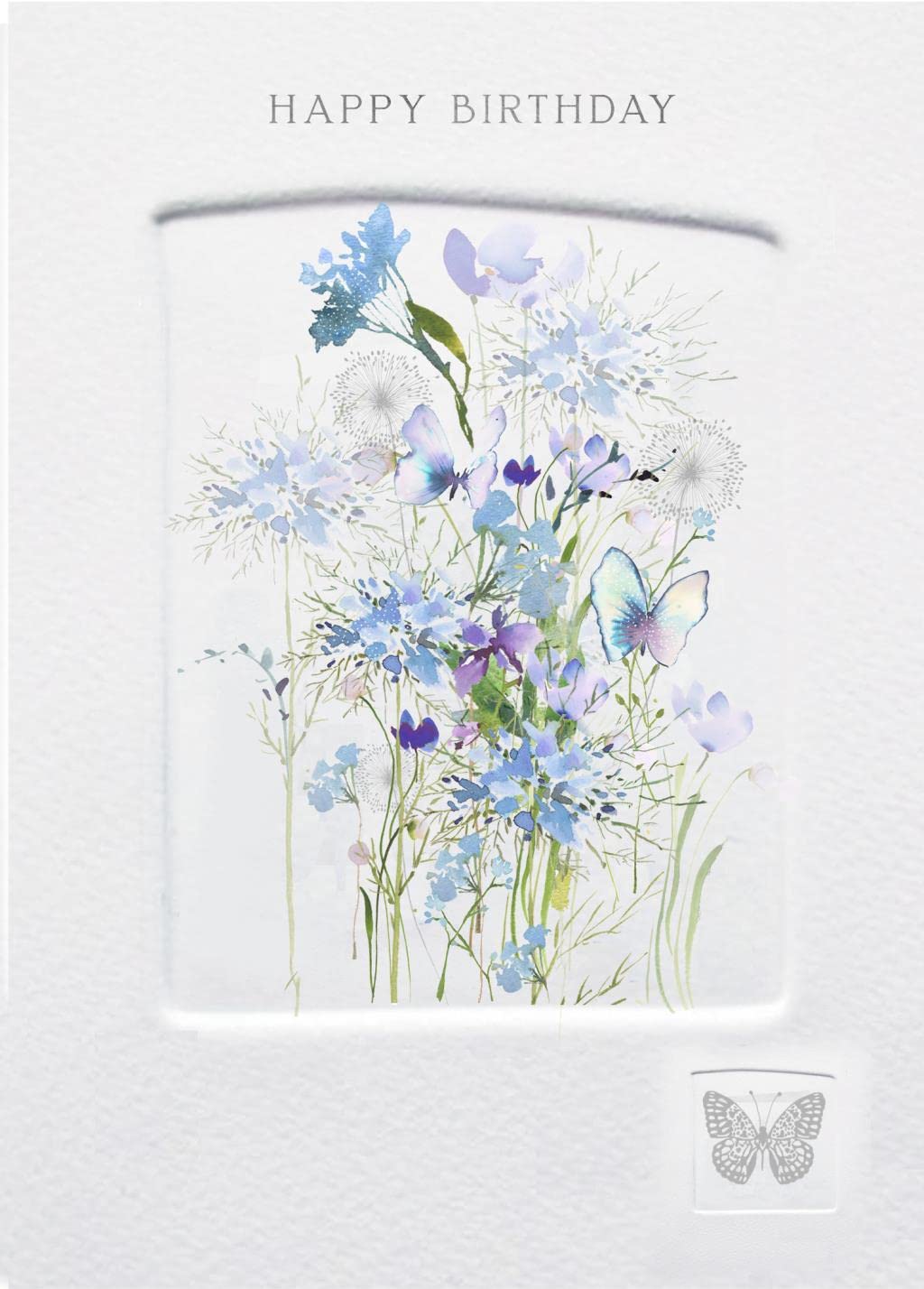 Nigel Quiney Birthday Card For Granddaughter - Floral Balloon And - View #4