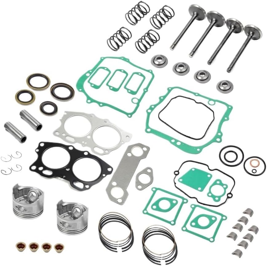 Piston Ring Oversize Bore 0.25mm Gasket Seal Spring Retainers Collet Keepers Compatible with 299 EH29C part