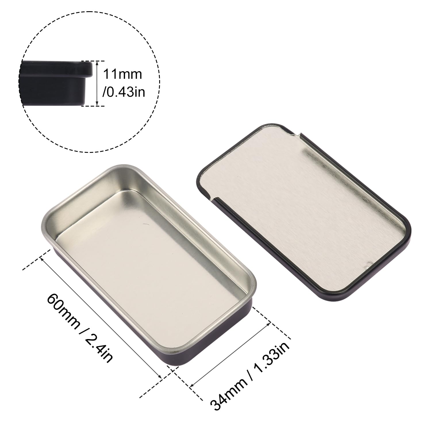 Lot De 3 Boîtes De Rangeent Avec Couvercle En Bois, Pour La Cuisine, Les Légues, Les Frais