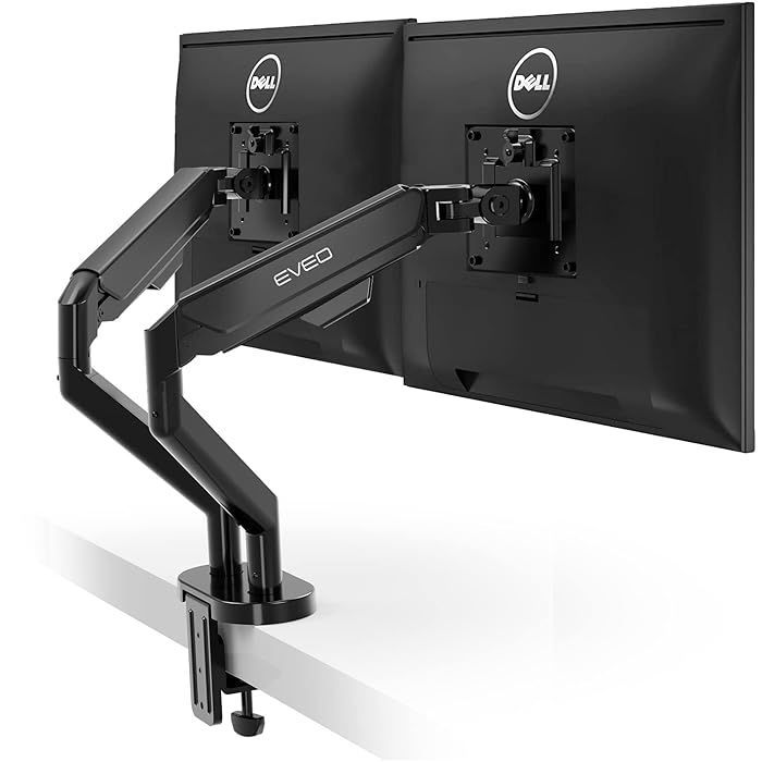 Buy EVEO Premium Dual Monitor Stand 1032”,Dual Monitor Mount VESA