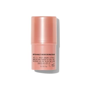 e.l.f. Monochromatic Multi Stick Luxuriously Creamy & Blendable Colour for Eyes Lips & Cheeks Vegan & Cruelty Free Glistening Peach