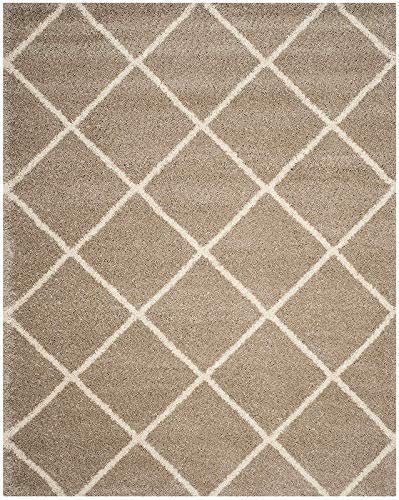 Image of Shaggy Super Soft Carpet for Home & Living Room Size - 6 X 8 Ft (Light Brown)