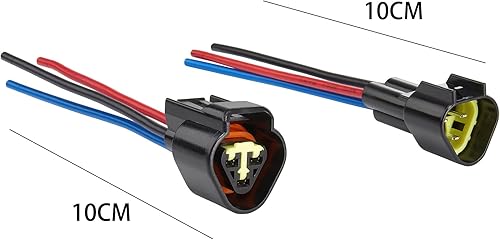 Miniatura 16 de Conector de cable eléctrico de 2 pines, enchufe impermeable macho hembra de 16 AWG, enchufe de desconexión rápida, adecuado para automóvil, camión