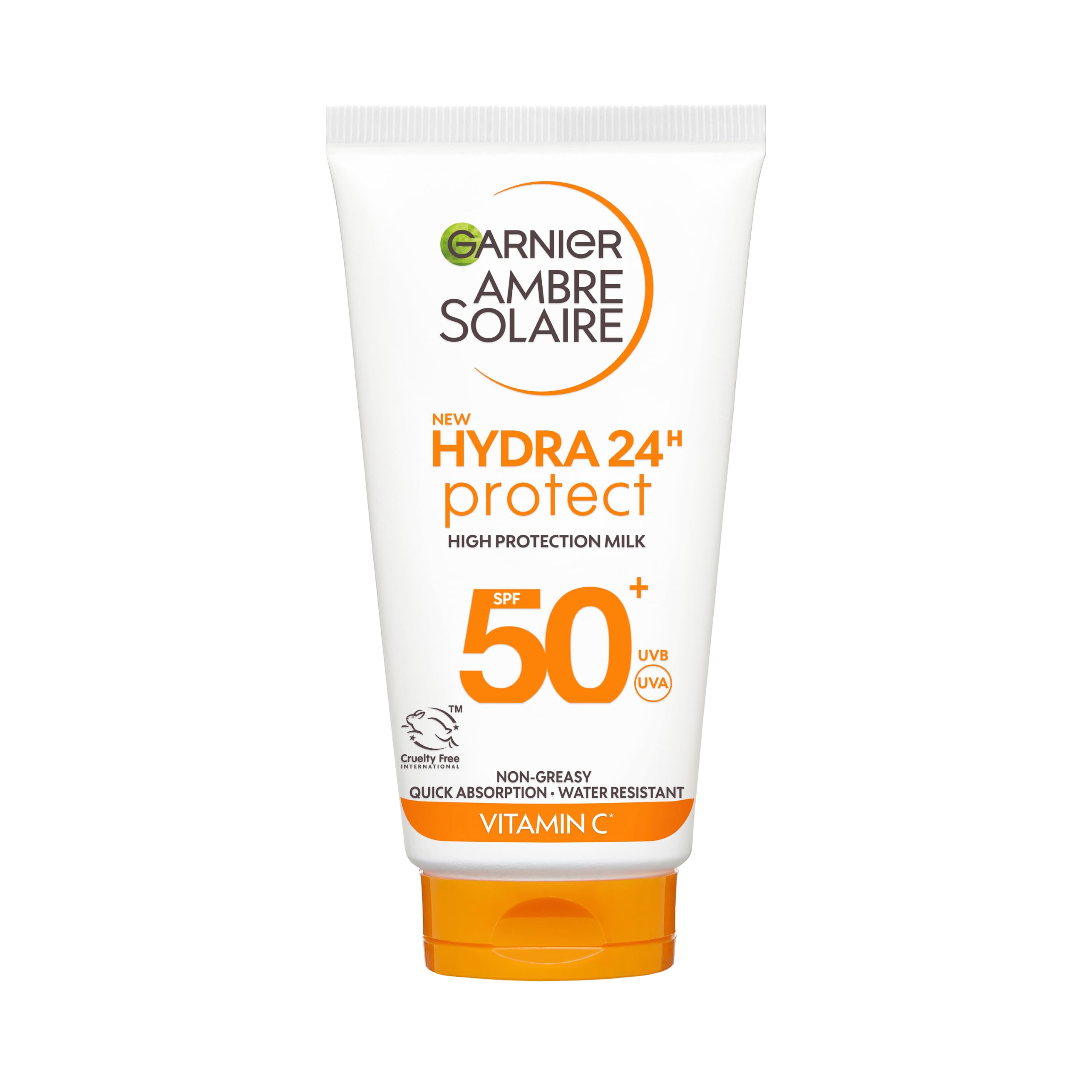 Garnier Ambre Solaire Sun Cream SPF 50+ Sunscreen Hydrating Vitamin C 50ml