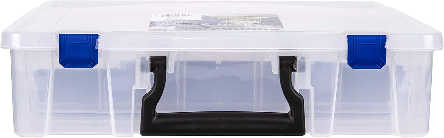 Flambeau Outdoors 2813 Tuff Tainer, Fishing Tackle Tray Box, Integrated Cantilever Zerust Tray, 13 Compartments : Sports & Outdoors