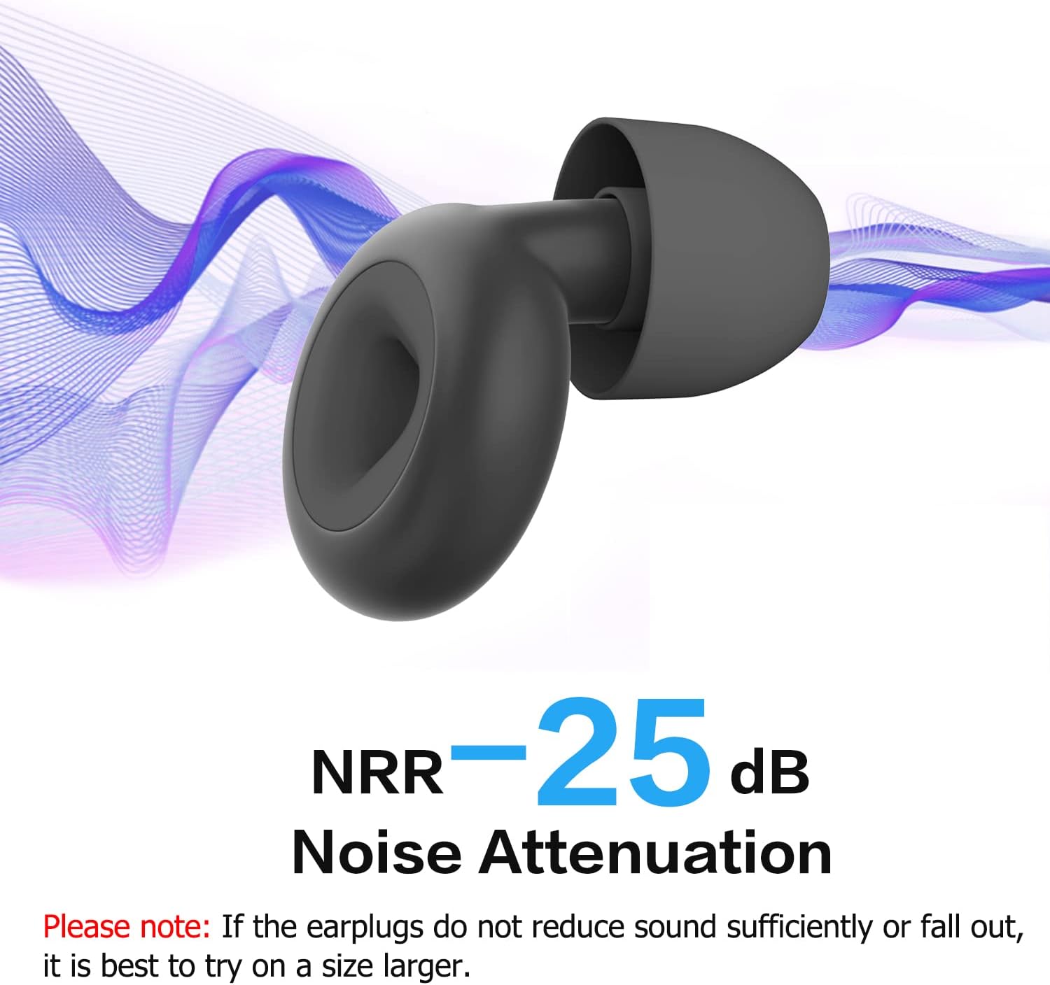 Ear Plugs for Sleeping Noise Cancelling, Reble Hearing Protect in