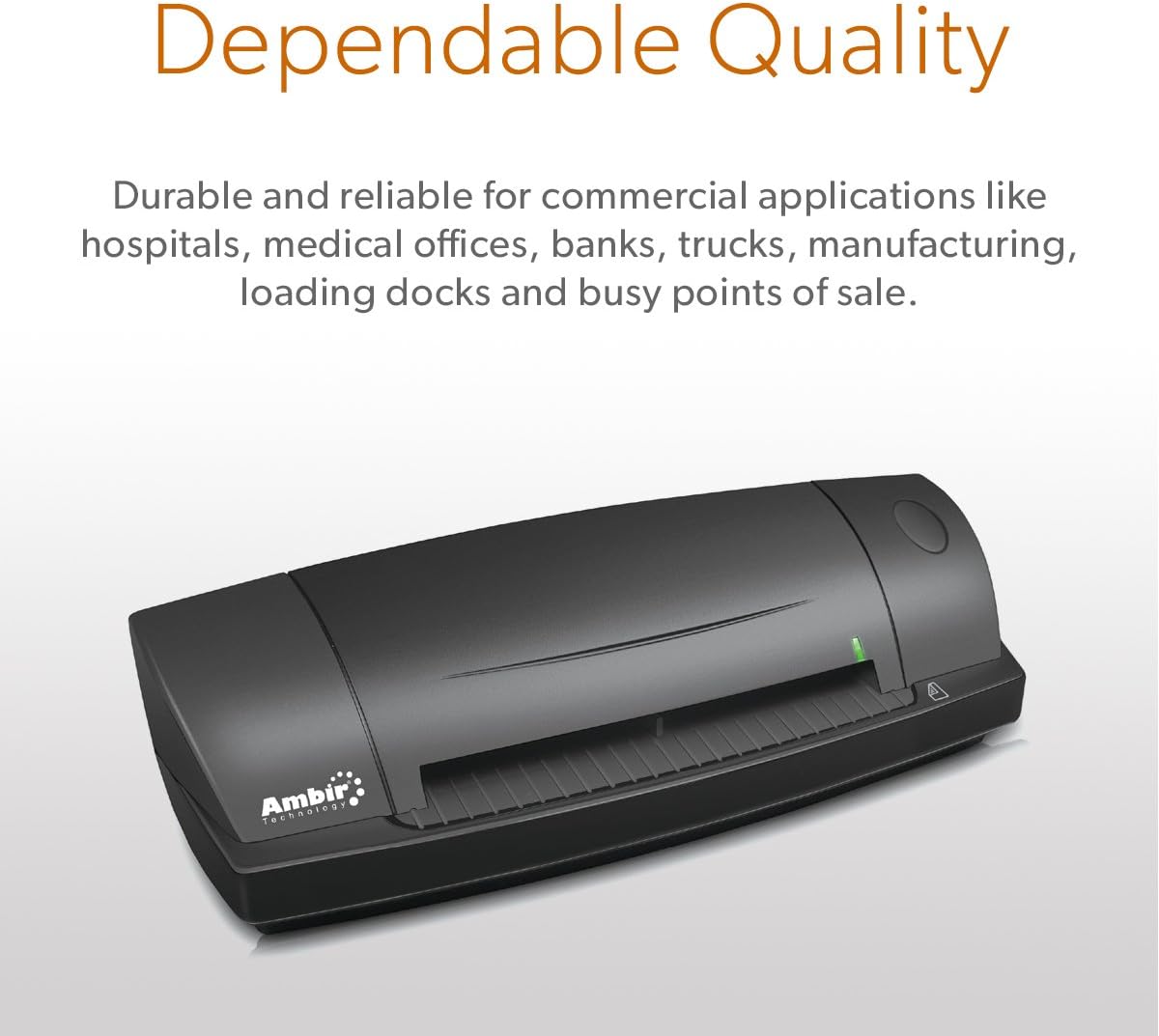 Ambir ImageScan Pro 687 Duplex Card Scanner with AmbirScan Business Card for Windows PC : Office Products