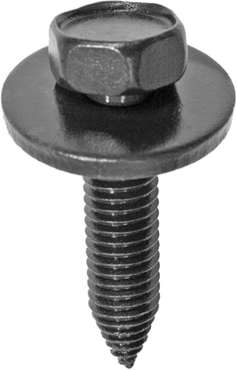 25 M8-1.25 X 35mm Metric Hex Head Sems Bolts - Type CA