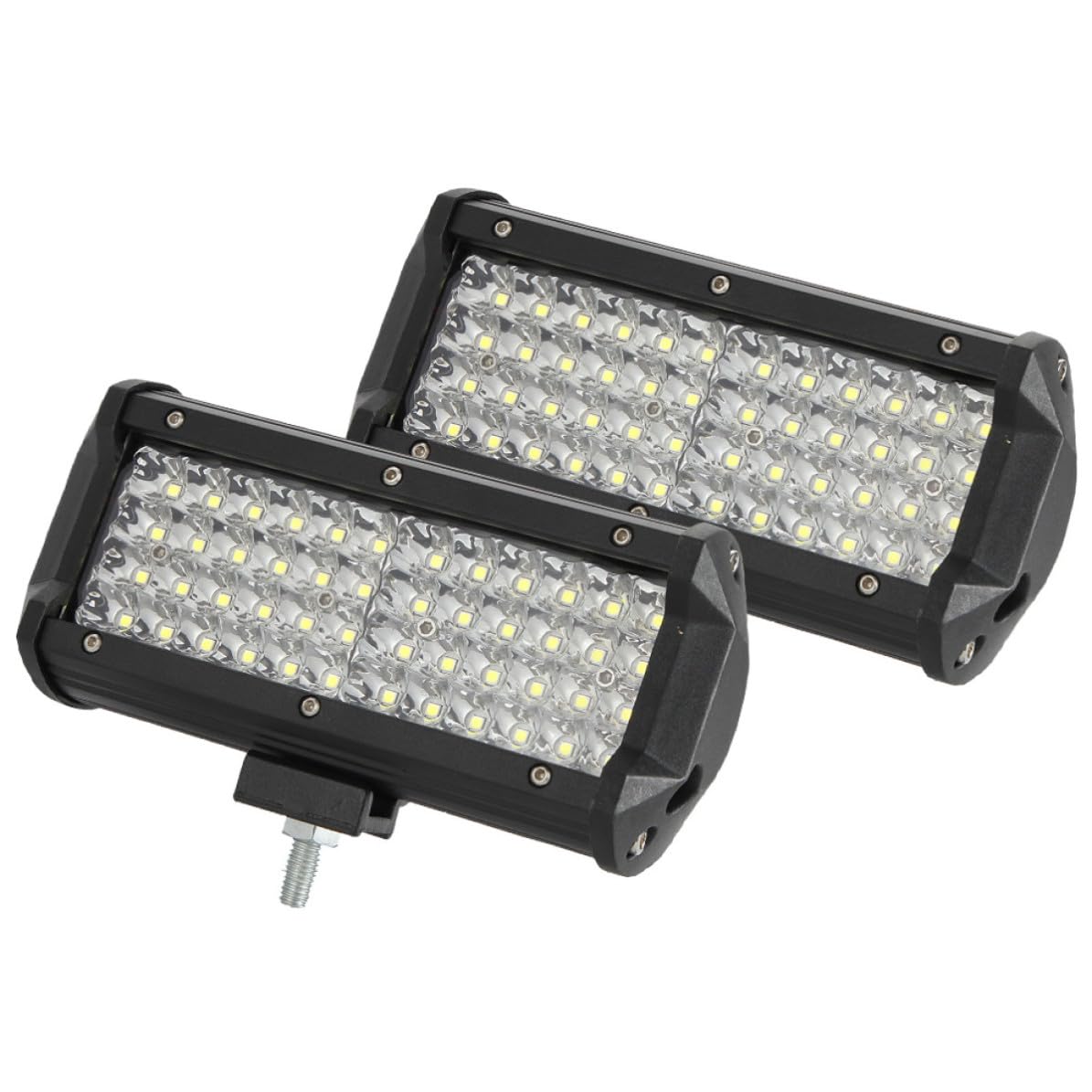 Barra de luces LED de aleación de aluminio y plástico resistente de 480w 8