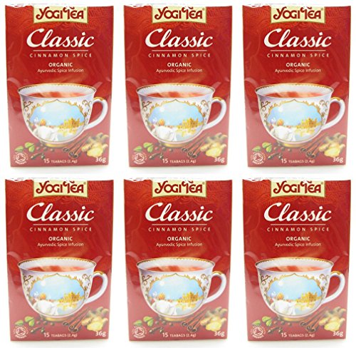 Yogi Tea – Classic Cinnamon Spice – 37.4 G (Case Of 6)