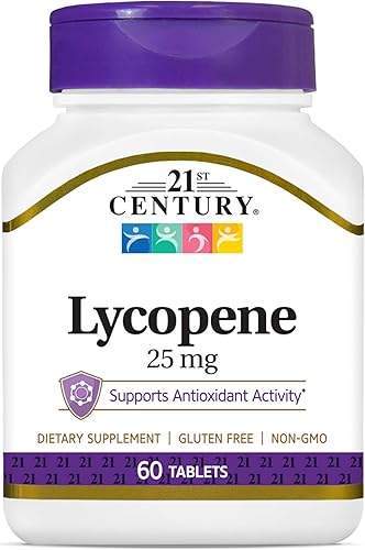 21st Century Licopeno 25 mg comprimidos, 60 unidades (22400)