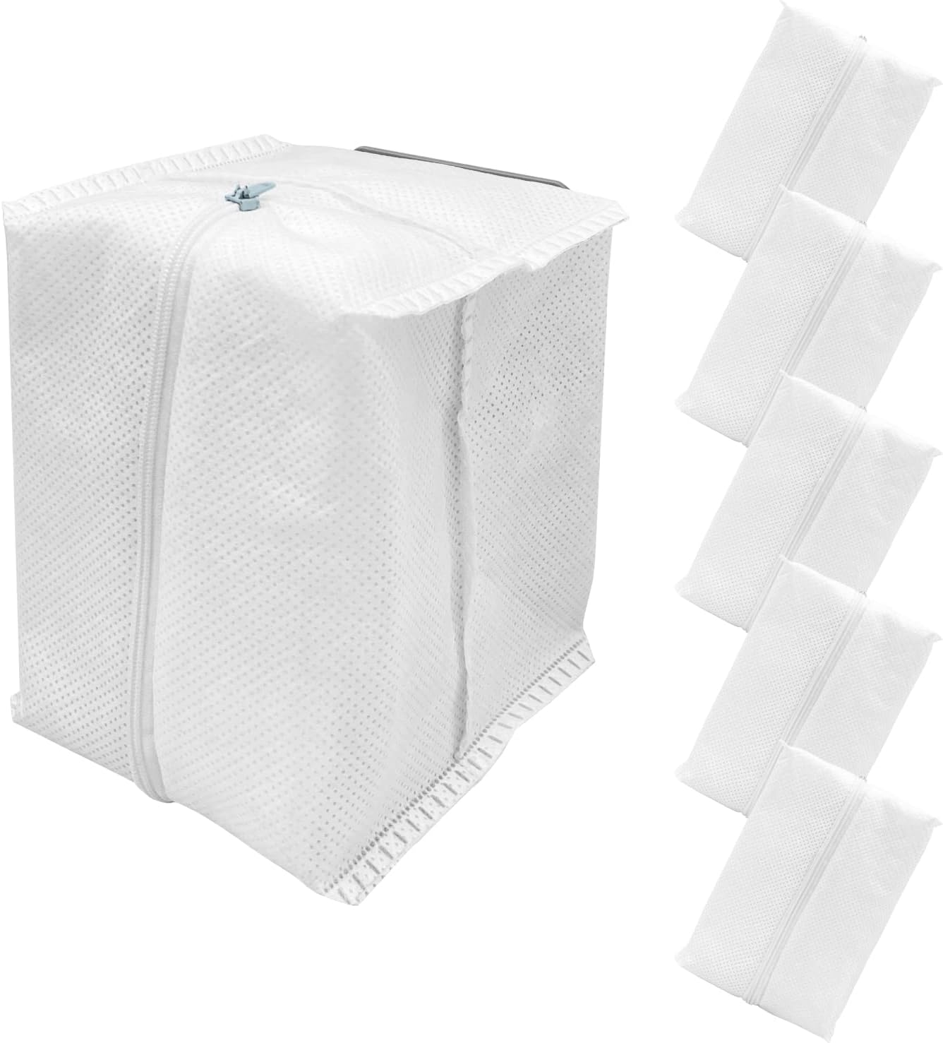 6 Pack Reusable Vacuum Bags for iRobot Roomba i & s & j Series, i7, i7