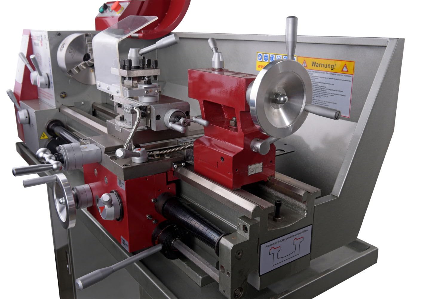PAULIMOT Drehmaschine PM3800 mit 400 Volt Motor und Messsystem
