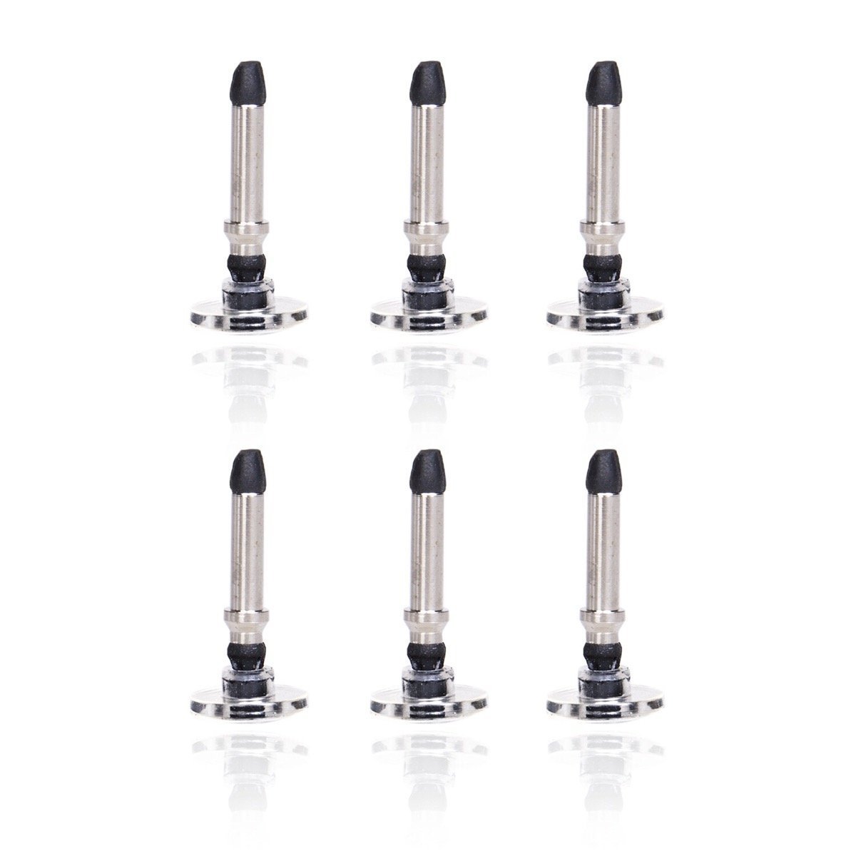 Capacitive Stylus Pens for Touch Screens Replaceable Fine Point Disc Tips 6Pcs
