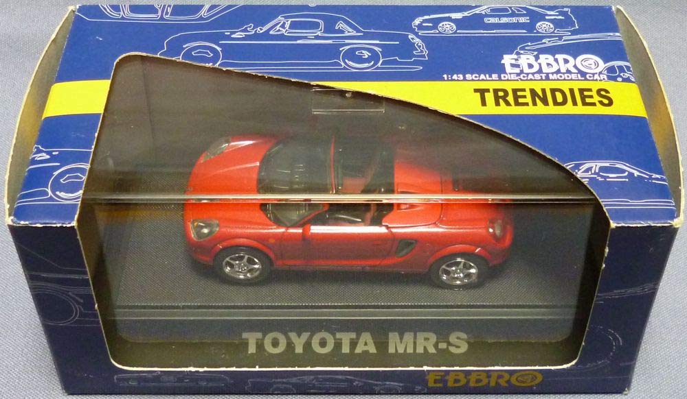 Amazon | エブロ 1/43 トヨタ MR-S ショーカー レッド 43087 完成品