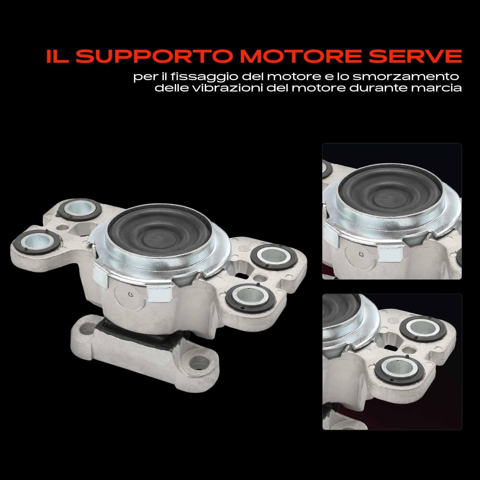 Frankberg 3 supporti motore anteriori e posteriori per cambio automatico | Compatibile con: S80 II 124, S60 II 134, XC70II136, V60 I 155, V70 III 135, XC60 156