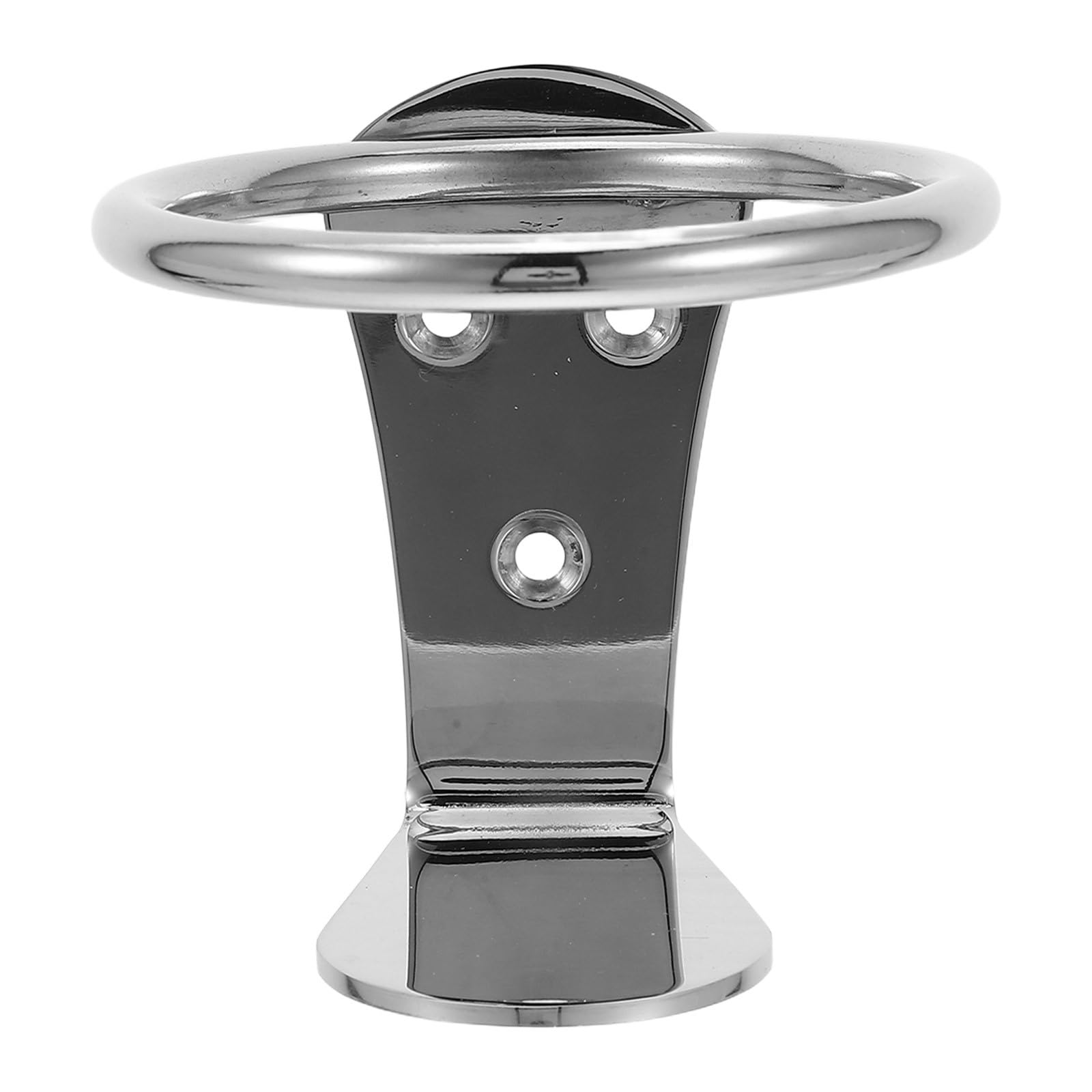 FRCOLOR Getränkehalter Boot aus Edelstahl Ringförmiger Wandhalter für Yacht und Deckhardware Einfache Montage Schwerlastfähiger Becherhalter für Trinkflaschen und Becher