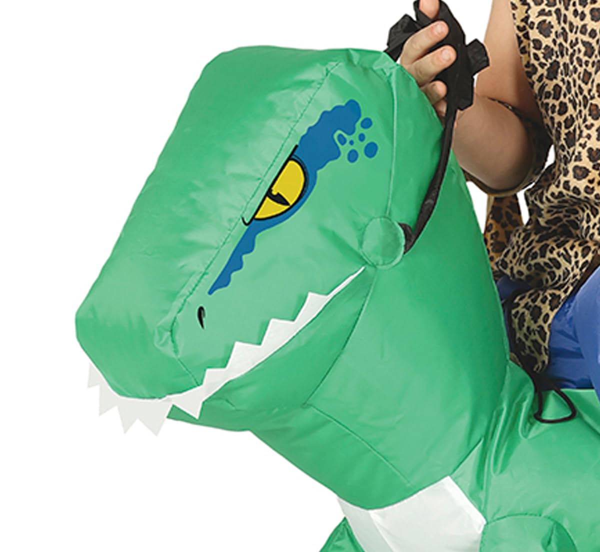 FIESTAS GUIRCA, S.L. Disfraz a Hombros de Dinosaurio Hinchable Infantil M-(7/9 años)