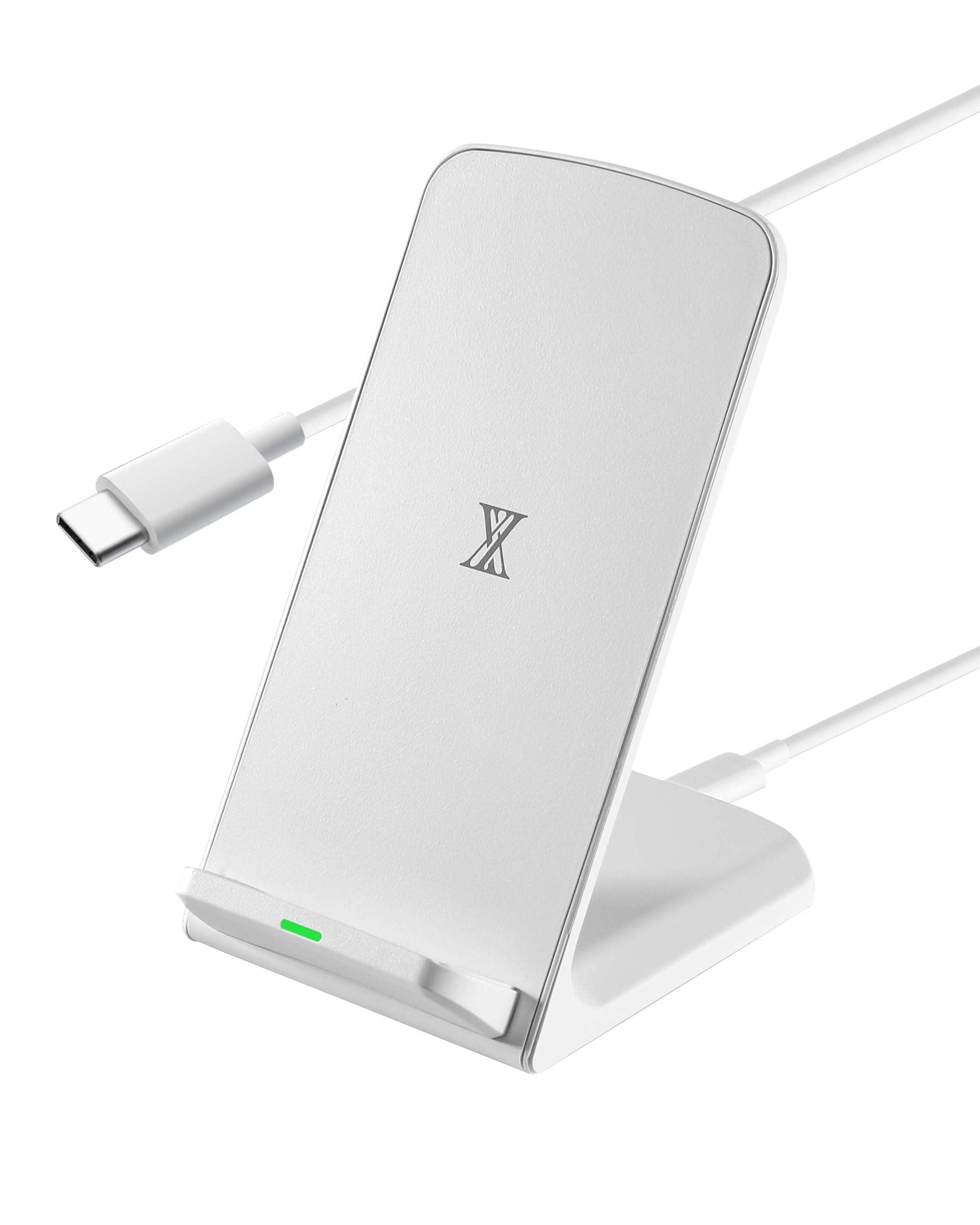 XMANA - Android Phone Wireless Charger for iPhone 16-15W, Fast Qi Certified Wireless Charging Station for Google Pixel 3 4 XL 5 6 7 8 9 Pro Samsung Galaxy S25 S24 S23 S22