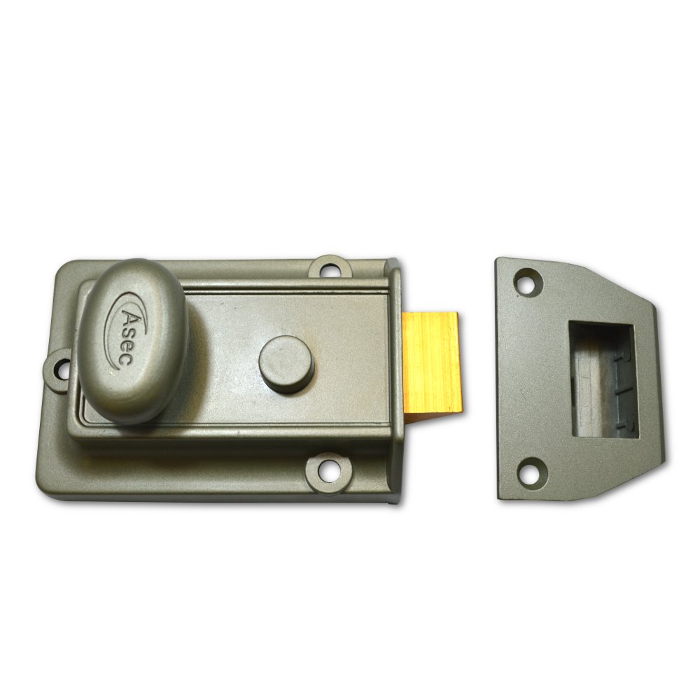 Asec Green Traditional Non-Deadlocking Nightlatch