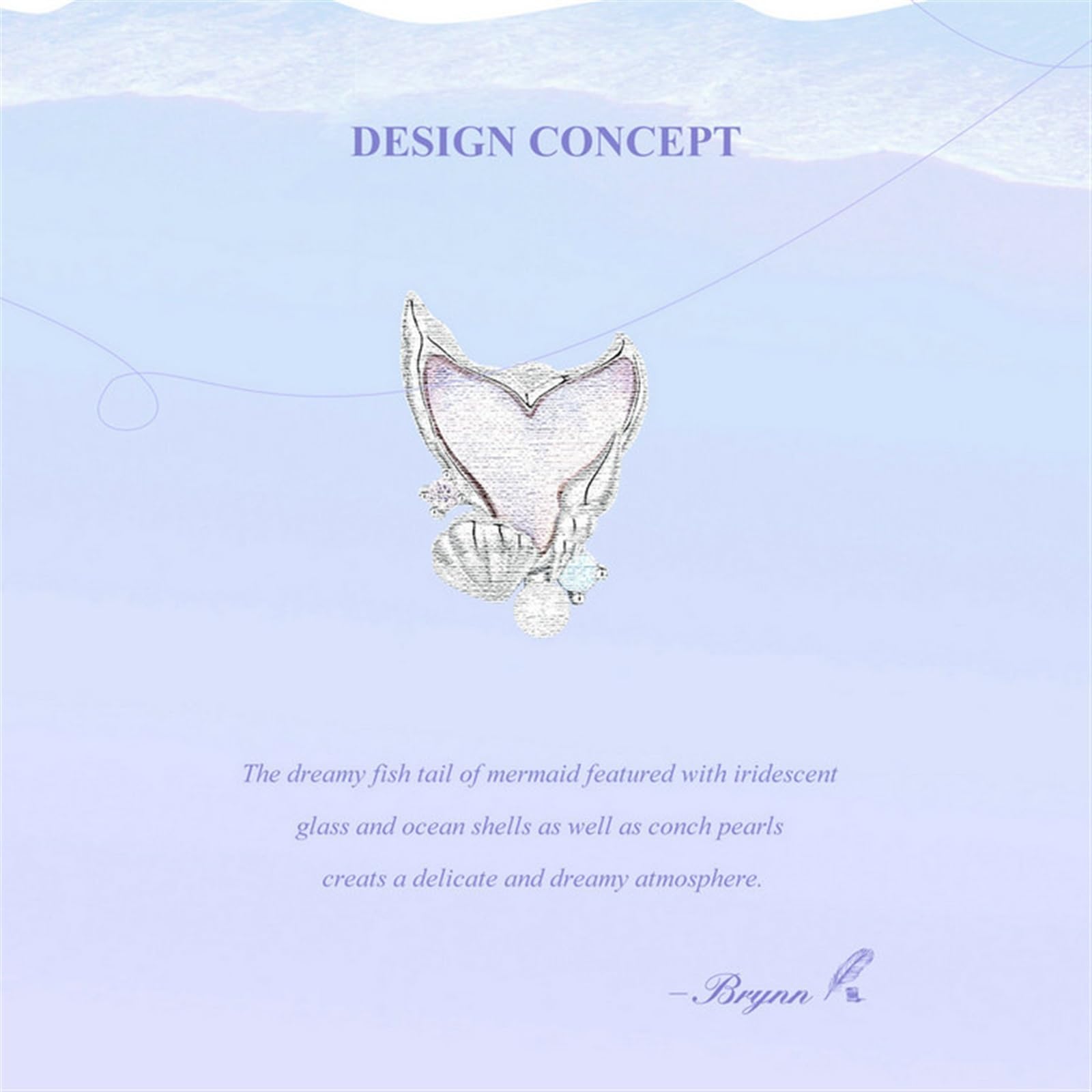 Charms distanziatori gomma a coda pesce argento sterling 925 bracciali, collane donne, compleanno