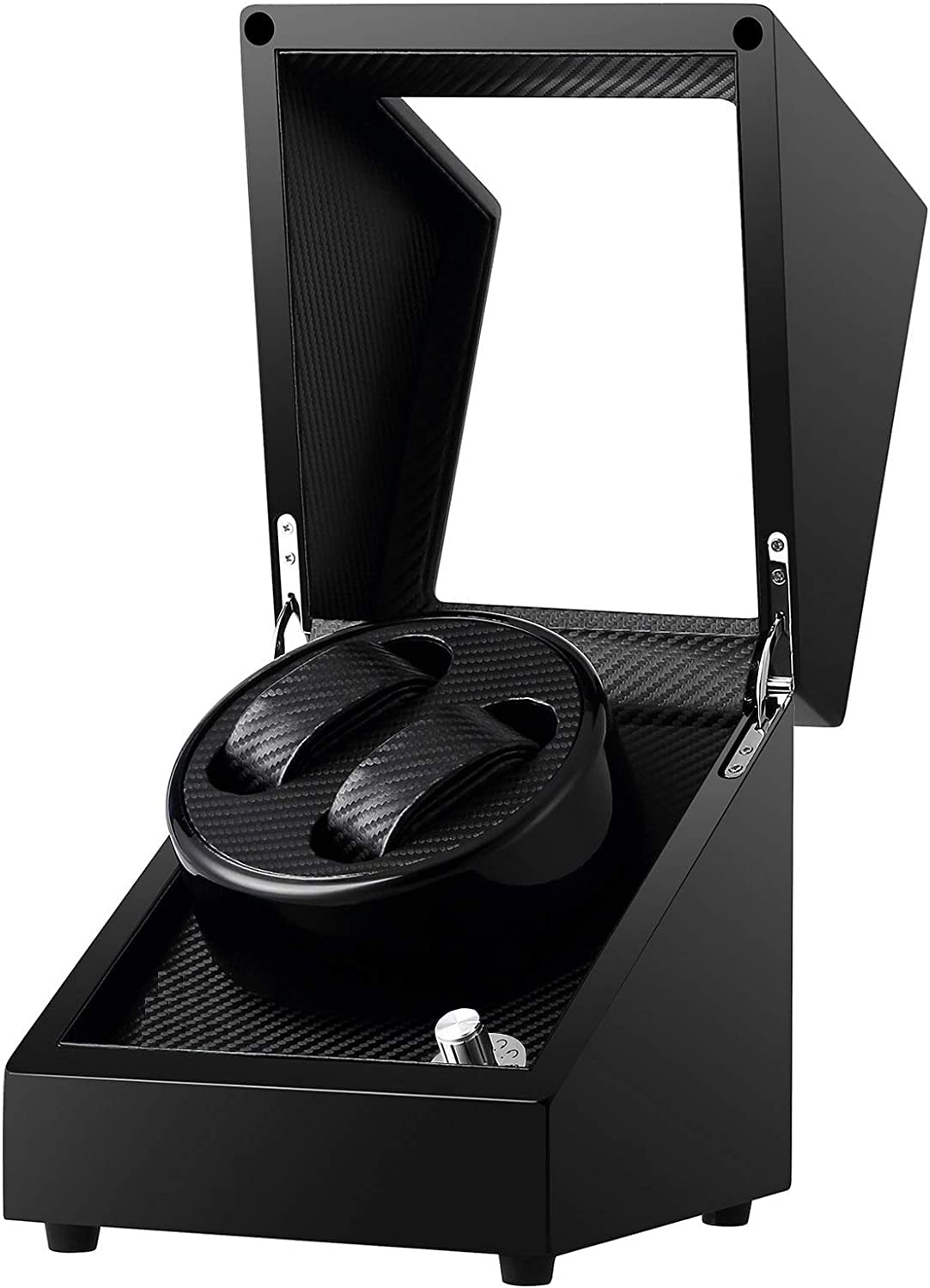 Uten Uhrenbeweger für 2 Uhren Uhrendreher Automatikuhren, Uhren Aufbewahrungsbox, Geschenk