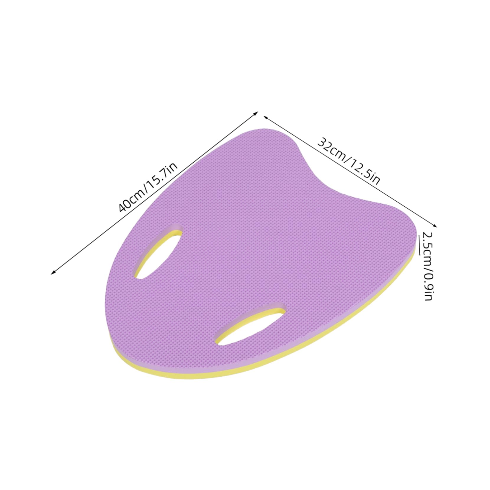 INOOMP Swim Training : Kids High Buoyancy Eva Swimming Board with Handrail Hole for Children Adults Pool Training Water Exercises