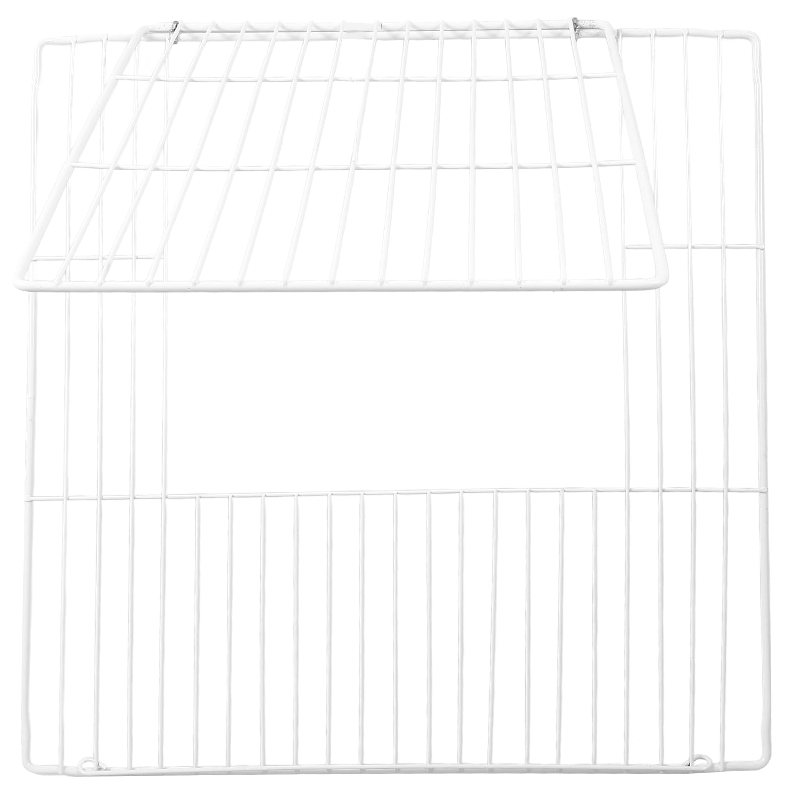 Porte grillagée pour cage d'animaux DIY en fil de fer blanc GANAZONO 35x35 cm