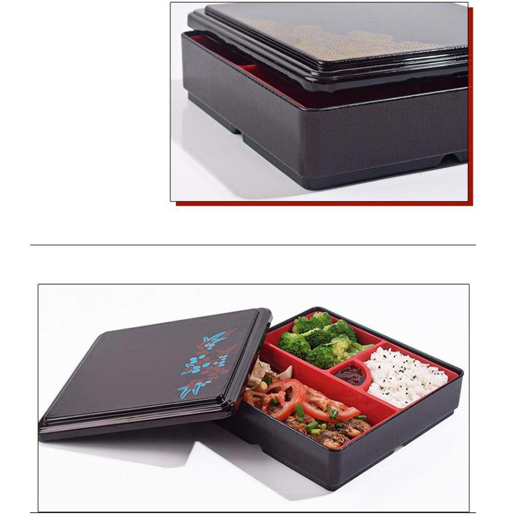 Lunch Box Giapponese Portatile: Contenitore Alimenti Leggero Per Adulti E Bambini | Ideale Per Ufficio, Scuola, Lavoro E Picnic - 6