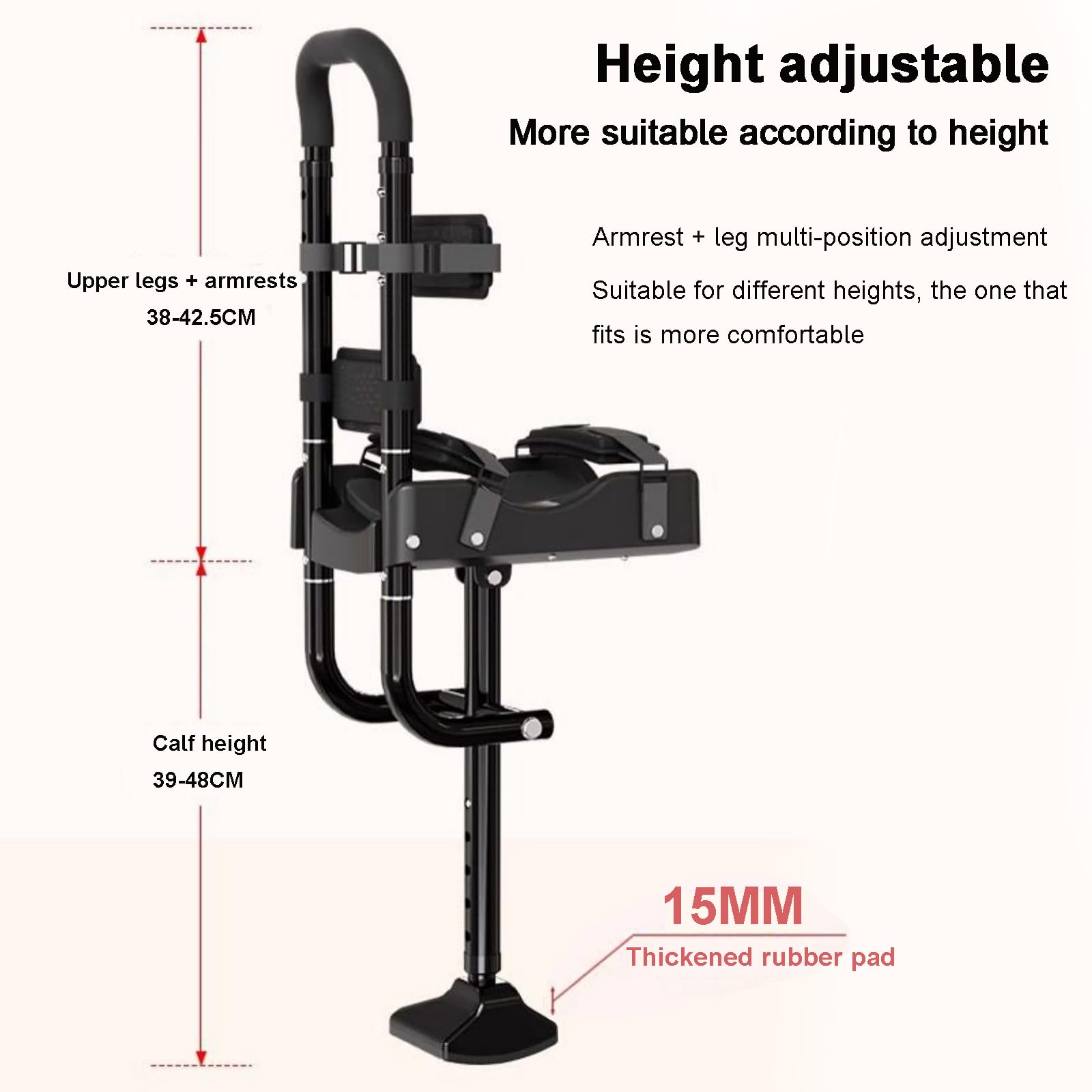 Amazon.co.jp: 補助器具は片足歩行を助け、足首の骨折や怪我をサポート 