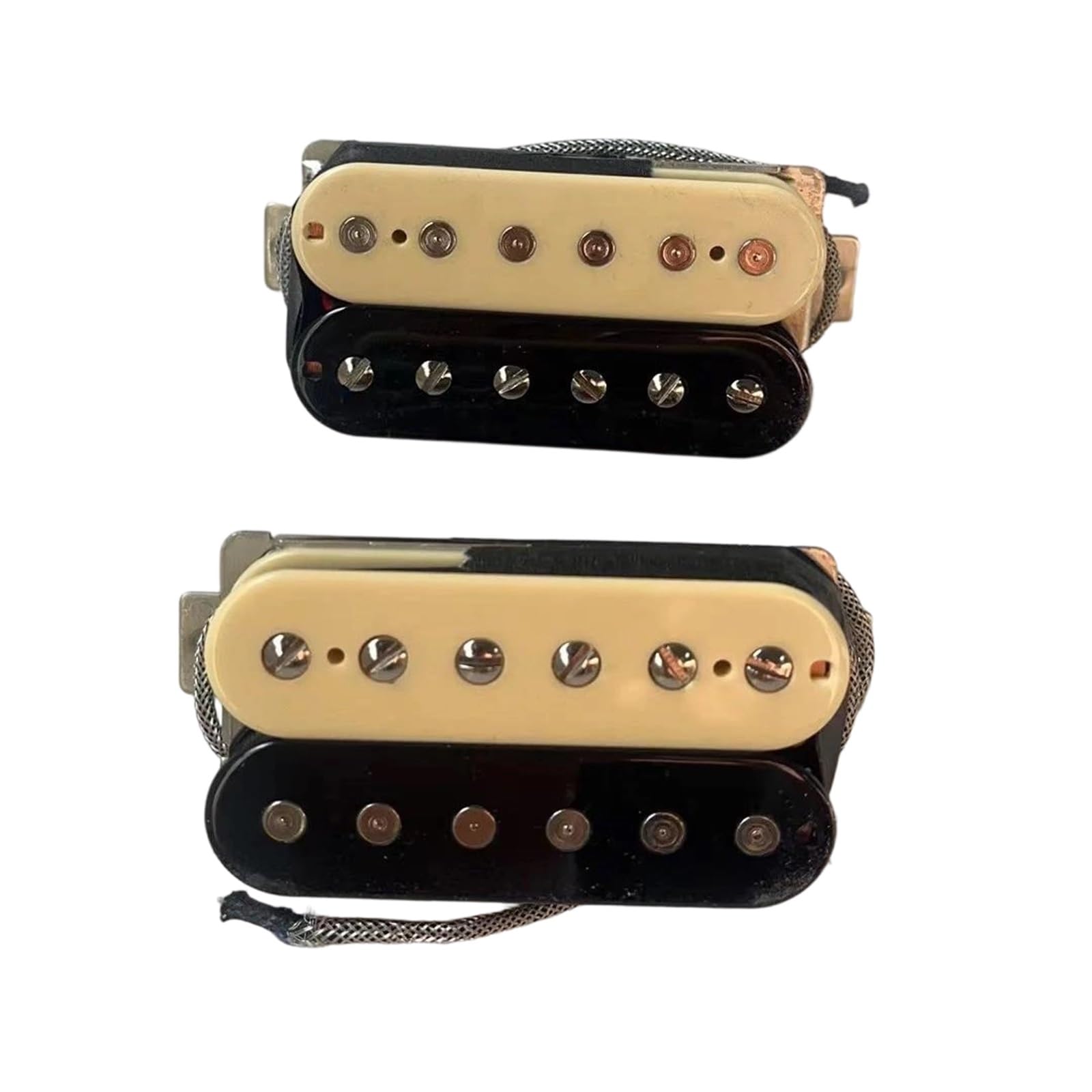 Pickup Per Chitarra Elettrica Pickup Per Chitarra Elettrica | Pickup Humbucker per chitarra Set di colori Zebra nero(Zebra)